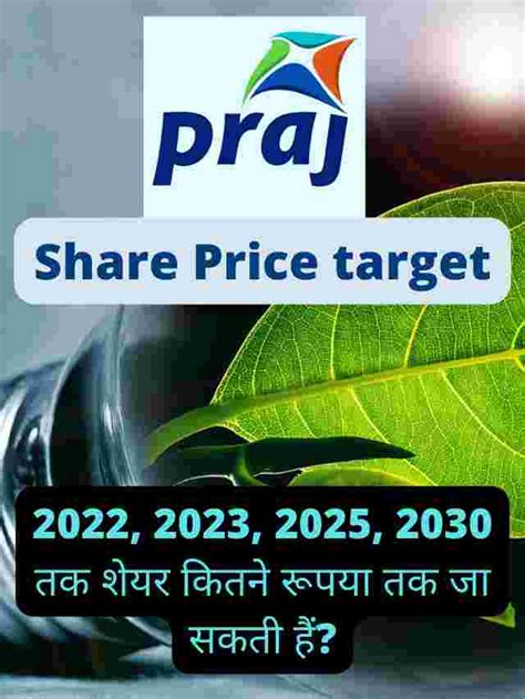 Praj share price - Products portfolio. Its product portfolio is diversified into BioEnergy, Praj HiPurity Systems, Critical Process Equipment & Skids, Wastewater Treatment, and Brewery & Beverages. Market Cap ₹ 9,185 Cr. Current Price ₹ 500. High / Low ₹ 650 / 299. Stock P/E 32.9. Book Value ₹ 60.5. Dividend Yield 0.90 %. ROCE 31.0 %.